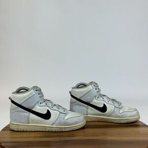 Big Kids Nike Dunk High Football Gray‎ Athletic Sneakers Shoes Size 2 Y GUC